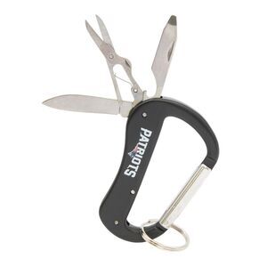 Aminco NFL New England Patriots Carabiner Multi-Tool Key Chain